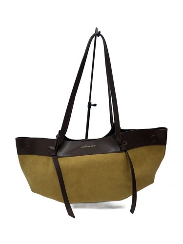 Charles keith suede tote - charles&keith,