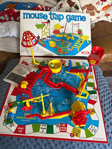 Ideal mouse trap game vintage - ideal,