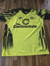 Nike Borussia Dortmund 1992/93 Home Football Shirt Size XL