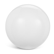 White glass globe floor lamp - globe,