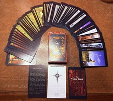 ORIGINAL RARE 1995 THE VISION TAROT Carta Mundi Tim Thompson 78 Cards Deck 