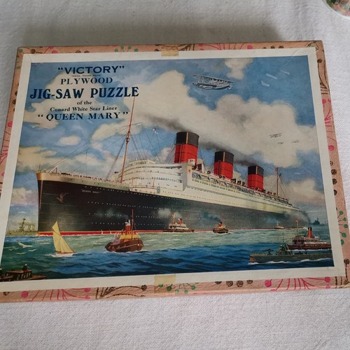 Vintage wood jig saw puzzle - wood, jig-saw