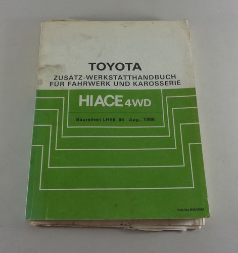 Workshop manual toyota - workshop, hiace