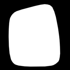 Left Stick-On Wing Mirror