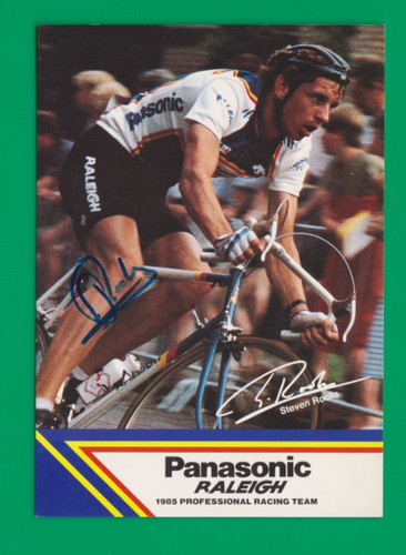 Cycling card - cycling, steven