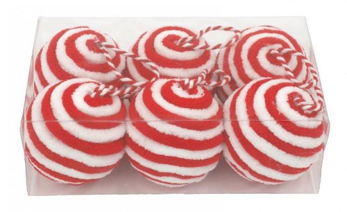Red white christmas - red, bauble