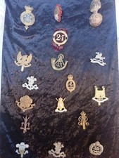17 British Cap&Other Badges.