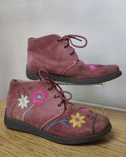 Lelli Kelly Pink Suede Floral