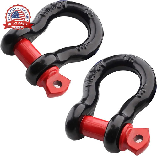 2pcs inch ring shackle - 1/2,