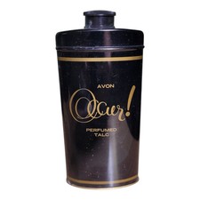 VTG Avon Occur Perfumed Talc Powder 2.75 fl. oz New York USA Talcum Fragrance 