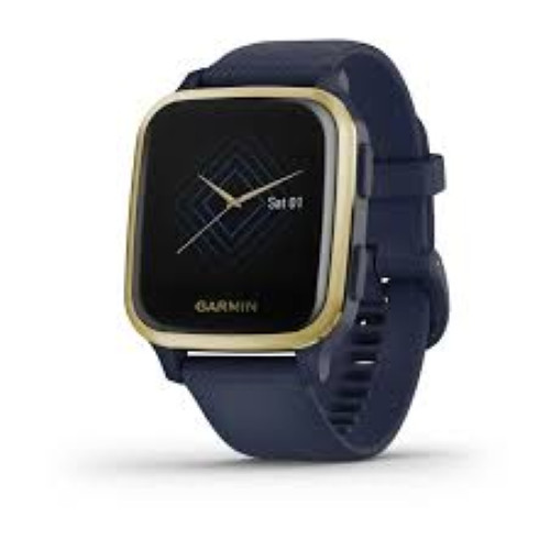 Garmin venu music navy - sq,