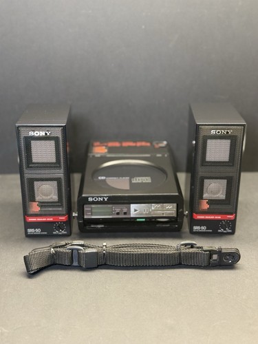 Sony discman with carry - discman,