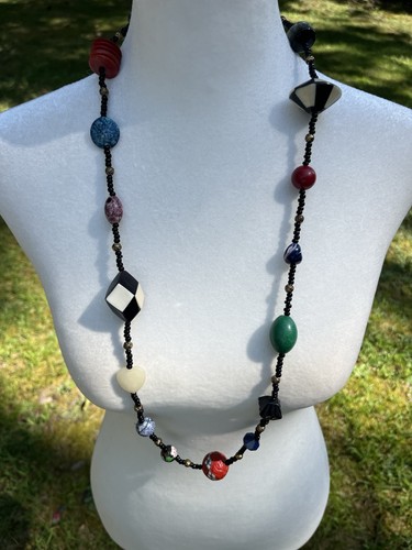 Vintage necklace cloisonné - vintage,