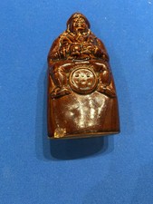 Antique Doulton Lambeth “Old Judge”Treacle Glazed Stoneware Whisky Bottle c.1900