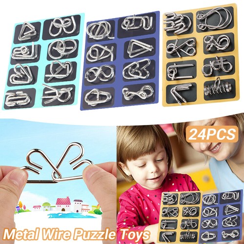 Set 24pcs metal wire - of,