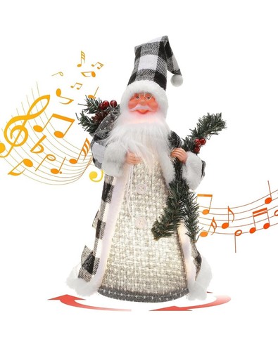 Musical santa claus - musical, 18"