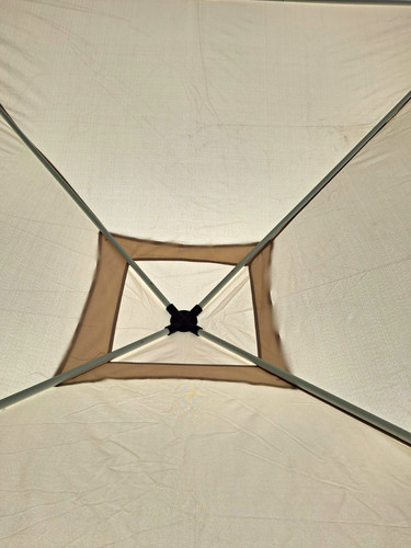 Beige 3x3m portable - beige, pop-up