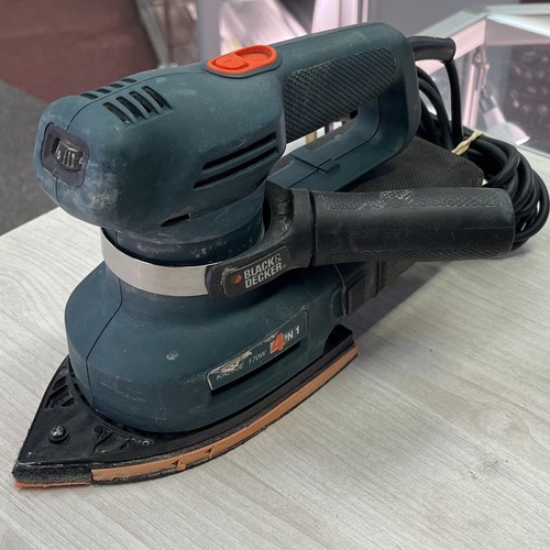 Black and decker sander - and,