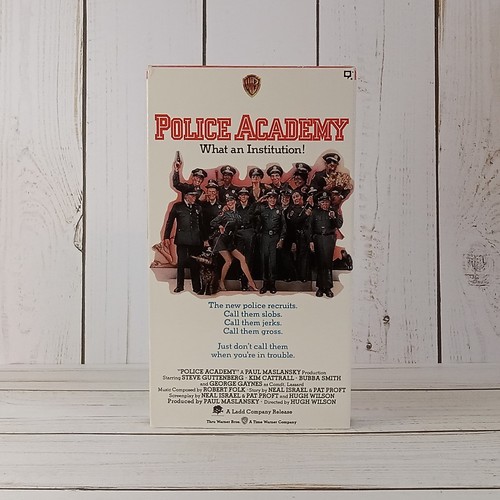 Police academy vhs tape - academy,