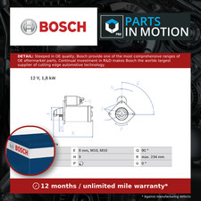 Starter Motor fits BMW 320D