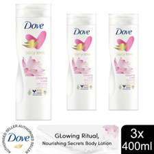 Dove Nourishing Secrets Body Lotion with Lotus Flower Extract & RiceMilk 3x400ml