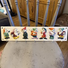Seven Dwarfs Coat Hook vintage