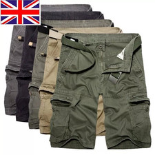 Mens Cargo Combat Shorts
