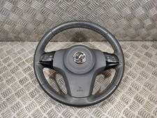 Vauxhall Corsa D Steering Wheel Assembly, Leather 370mm Piano Black 13229631