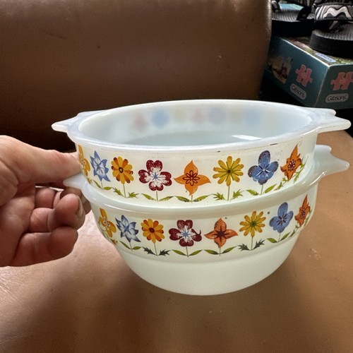 Vintage pyrex opalware phoenix - vintage,