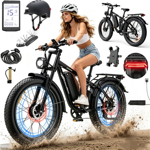 Electric mountain bike - bike, 48v