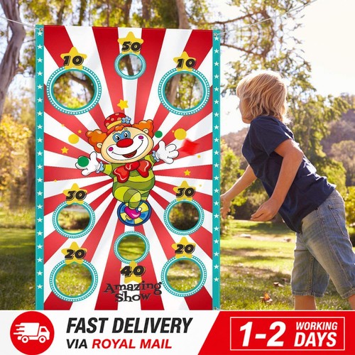 Toss game with bean bags - toss,