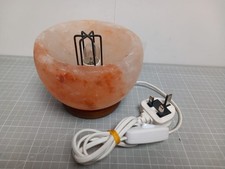 Himalayan Salt Lamp Fire Bowl Night Light for Home & Office Healing Crystal Glow