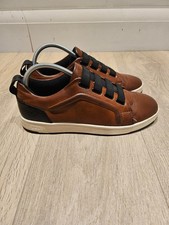 DKNY Brown Leather Trainers - UK 7.5
