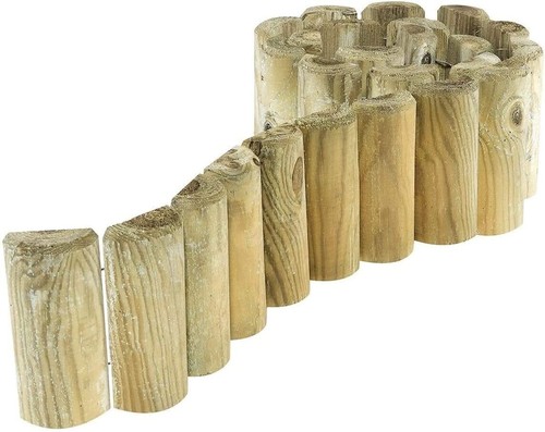 Wooden border roll x 15cm - wooden,