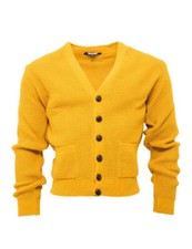 Relco Mens Mustard Waffle Knit