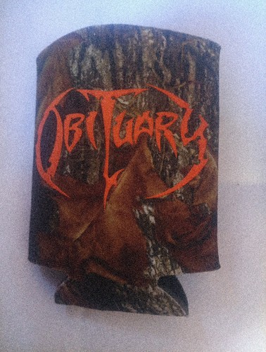 Obituary drink koozie - obituary,