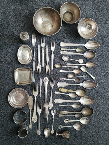 Silver plaited - silver,