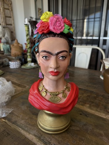 Hand painted vintage bust - hand,