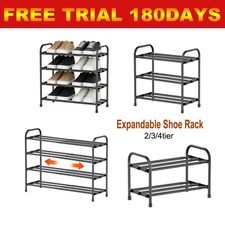 Metal Shoe Rack 2 3 4 Tier