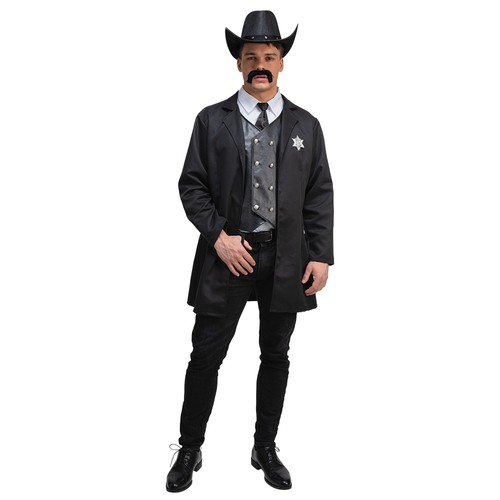 Mens western sheriff - mens, costume