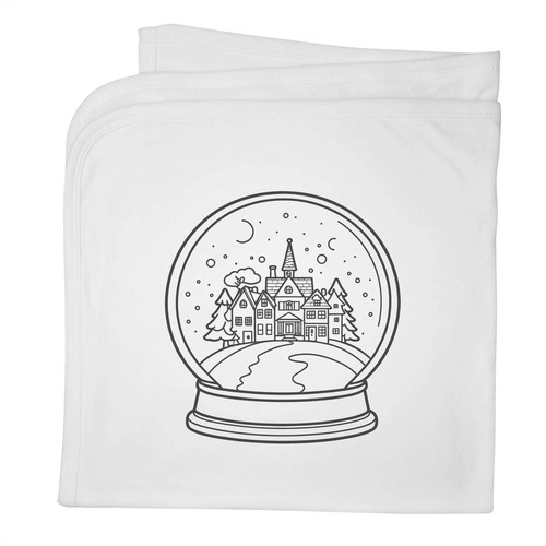 Christmas snow globe baby - snow,