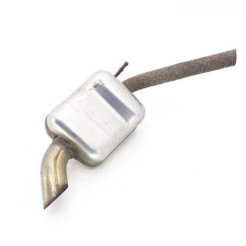 Rear exhaust silencer - rear,