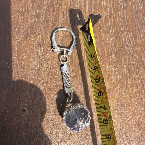 Swarovski crystal ball keyring - swarovski,