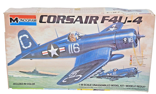 Monogram corsair f4u - monogram, f4u-4