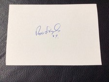 RODERICK ROD LEAROYD VC SIGNED