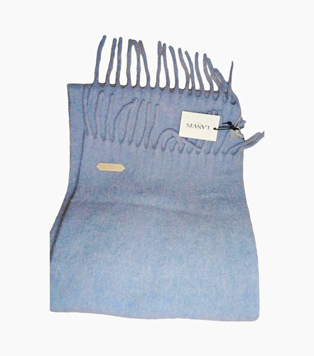 Lanvin blue alpaca - blue, with