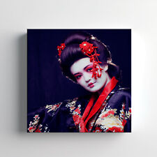 Japanese Geisha In Kimono