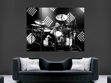 DAVE GROHL DRUMMING POSTER DRUMS  WALL ART PICTURE GIANT