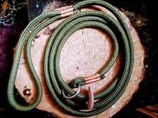 Handmade 8mm gun dog slip lead. Hunting, shooting, ferreting, fieldsports