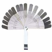 New Imperial Metric 45º Blades Offset Precision Tappet 16pcs Feeler Gauge Set UK